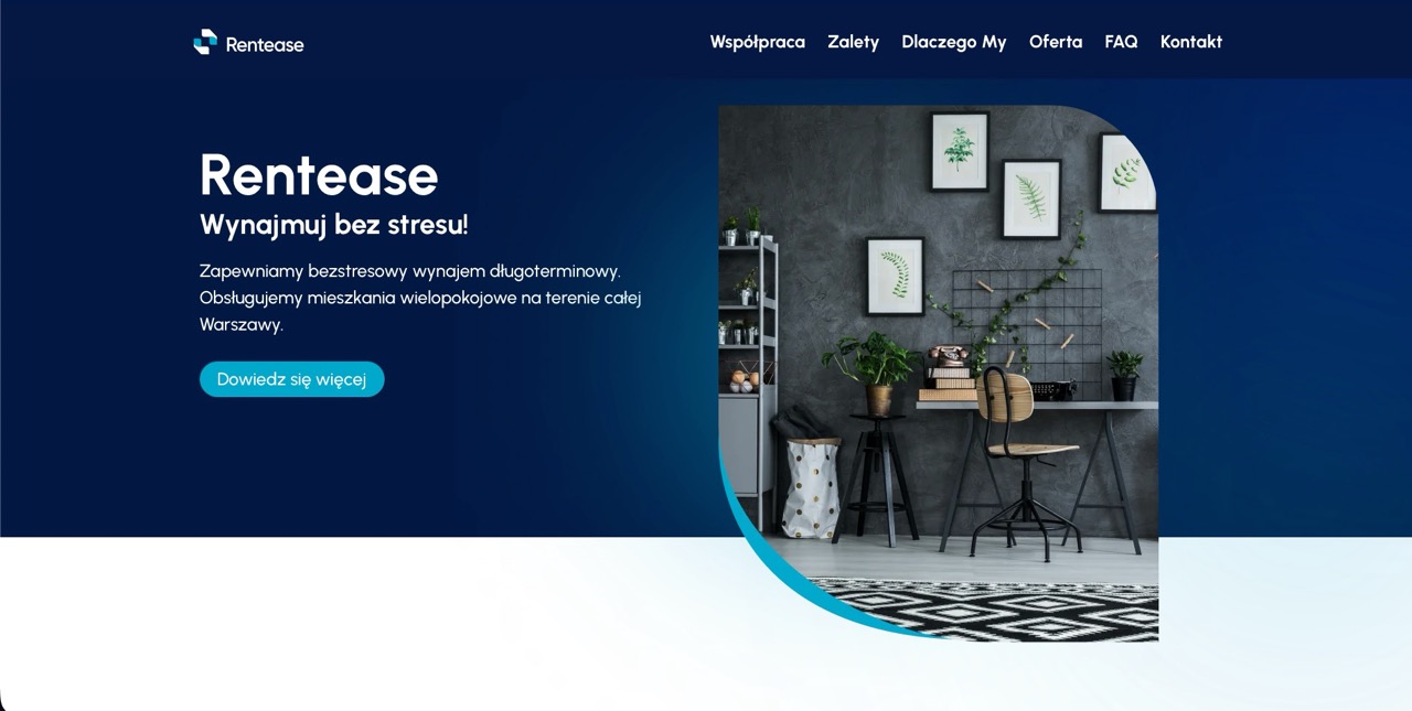 Rentease long-term rentals website